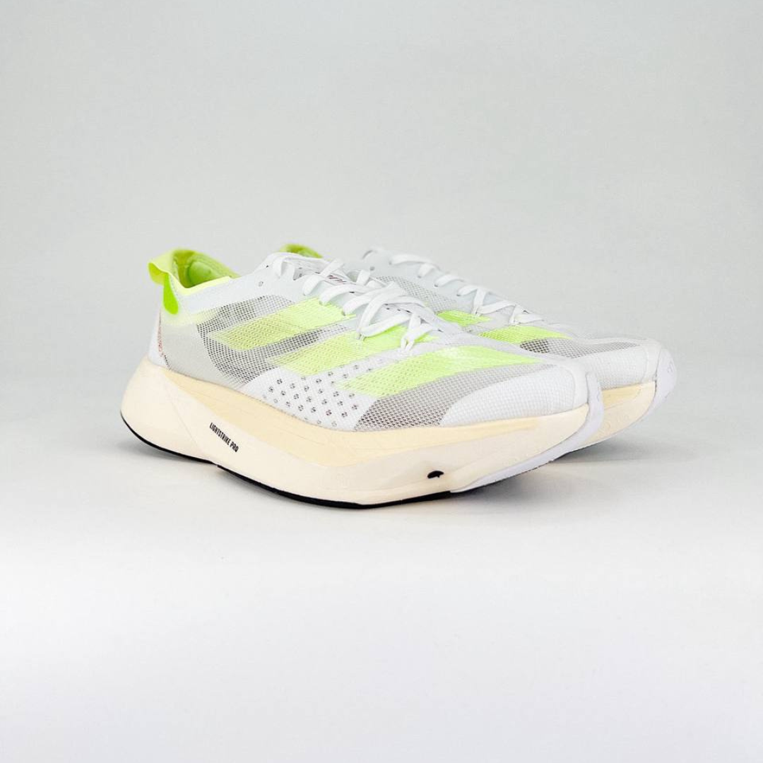 Tênis Adidas Adizero Adios Pro 3 - Branco/Verde Neon