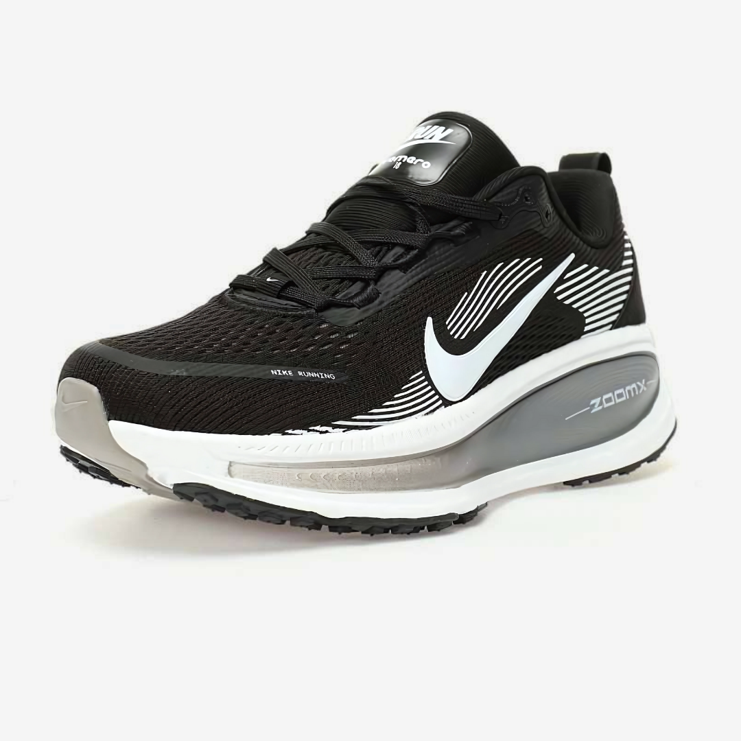 Tênis Nike Vomero 18 - Preto/Branco/Cinza