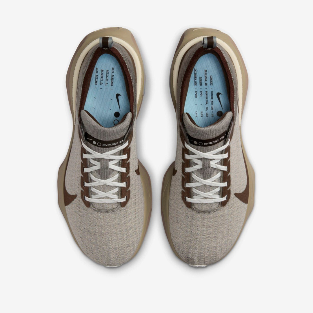 Tênis Nike Invincible Run 3 - Marrom