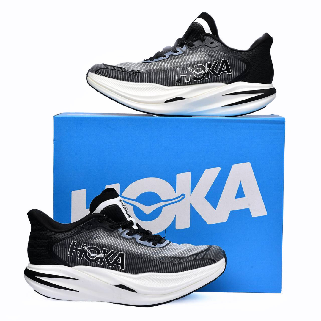 Tênis Hoka Cielo X1 2.0 Unissex - Preto/Branco