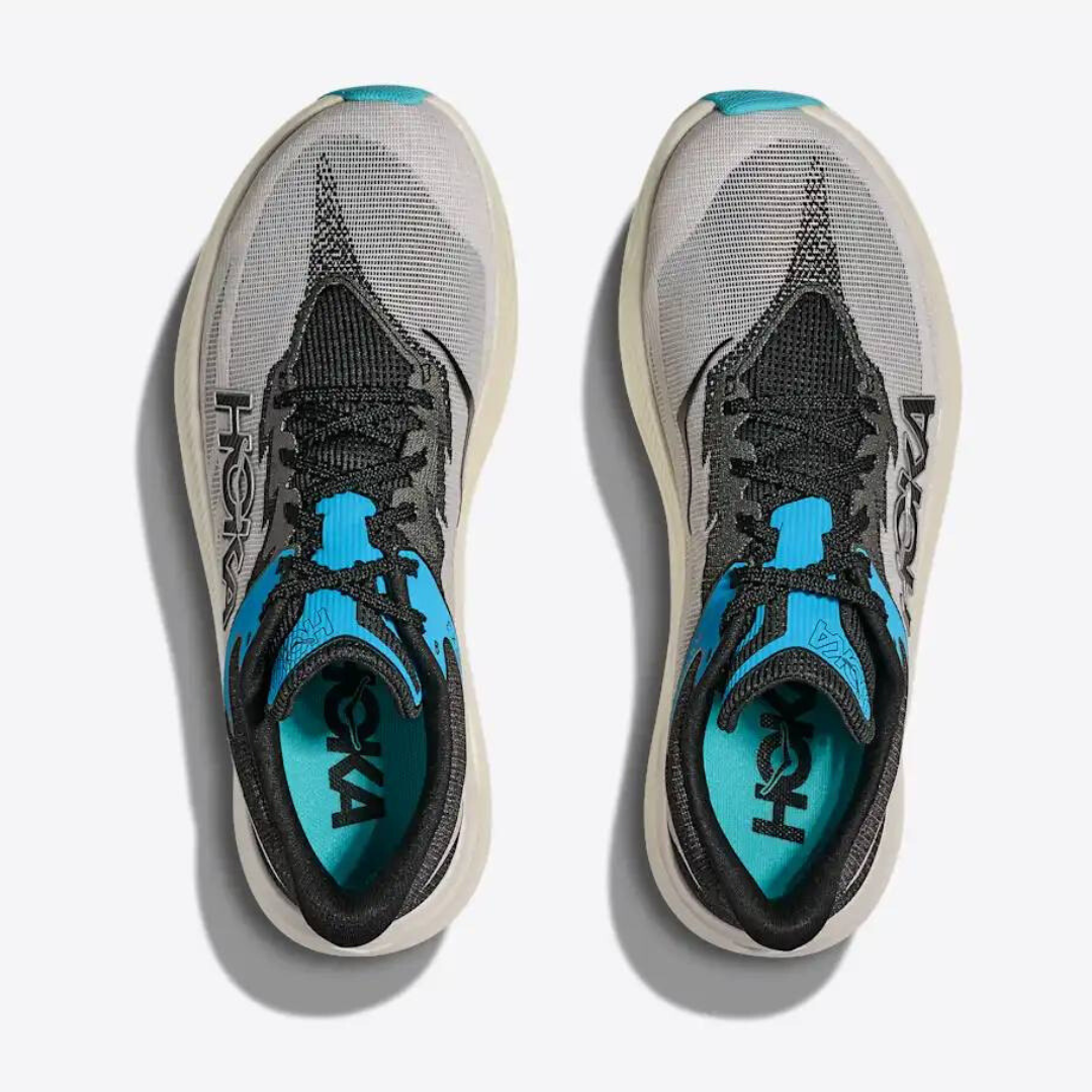 Tênis Hoka Rocket X 3 Unissex - Preto/Cinza/azul