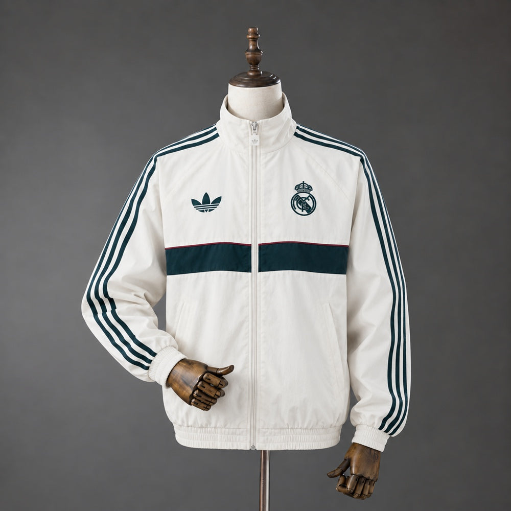 Jaqueta Corta Vento Adidas Real Madrid 2026/27