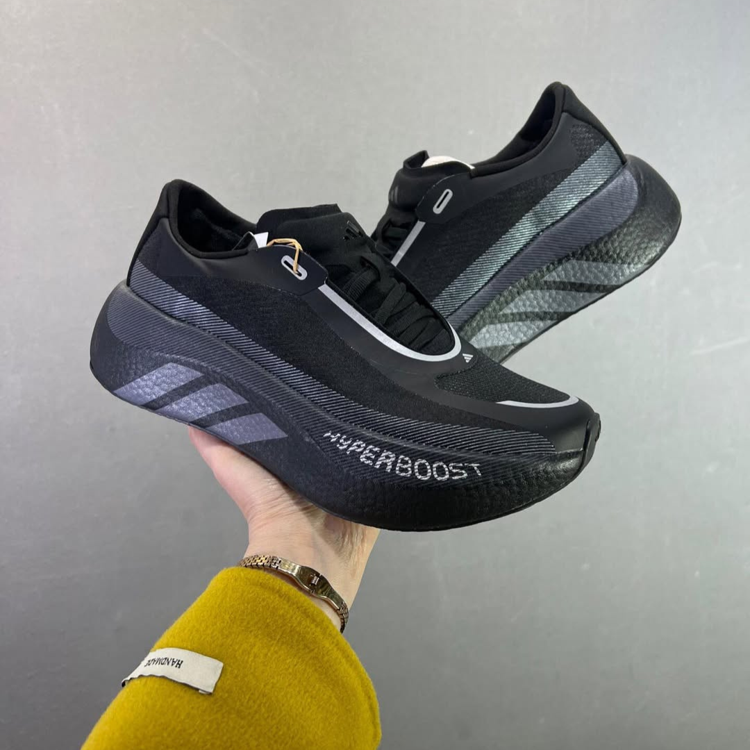 Tênis Adidas Hyperboost Edge - Preto/Cinza Metálico