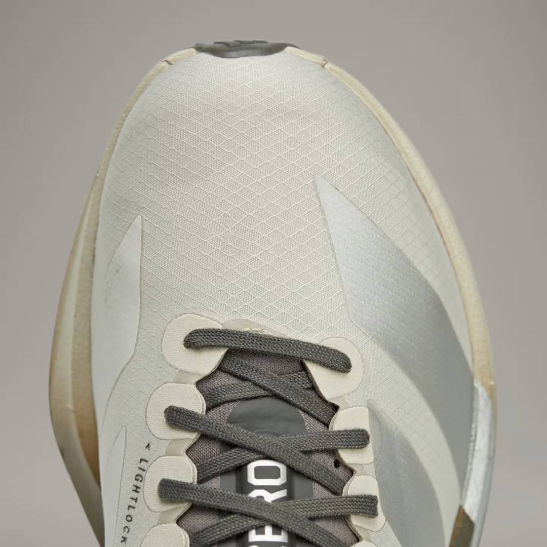 Tênis Adidas Adizero Adios Pro 4 Y3 Bege/Preto/Cinza