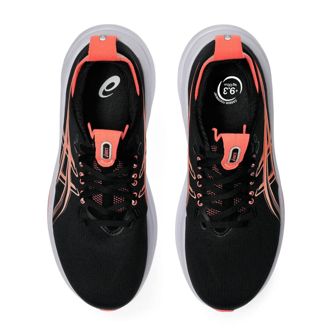 Tênis Asics Gel - Nimbus 28 - Preto/Laranja