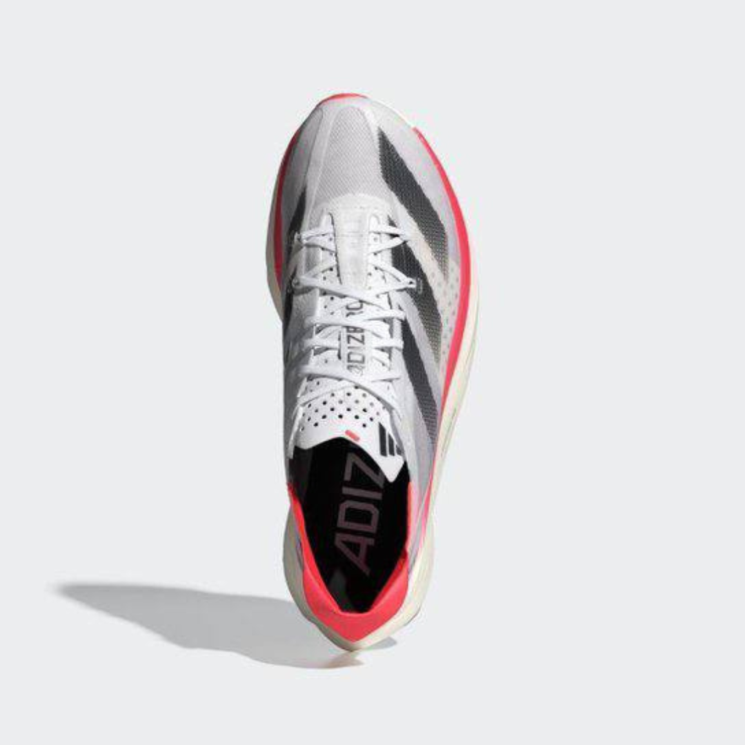 Tênis Adidas Adizero Adios Pro 3 - Branco/Vermelho Solar