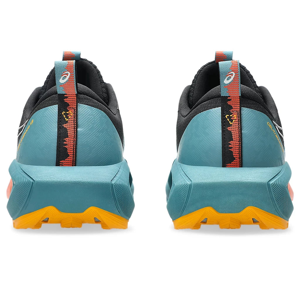 Tênis Asics Gel Trabuco 13 - Azul Atlântida/Laranja