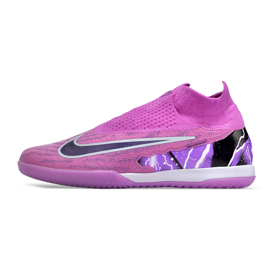Chuteira Nike Phantom GX Elite DF Futsal Thunder