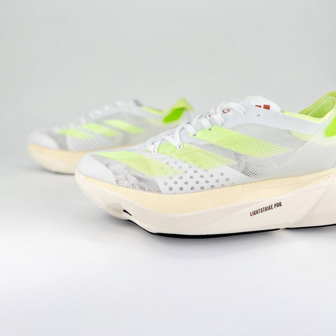 Tênis Adidas Adizero Adios Pro 3 - Branco/Verde Neon