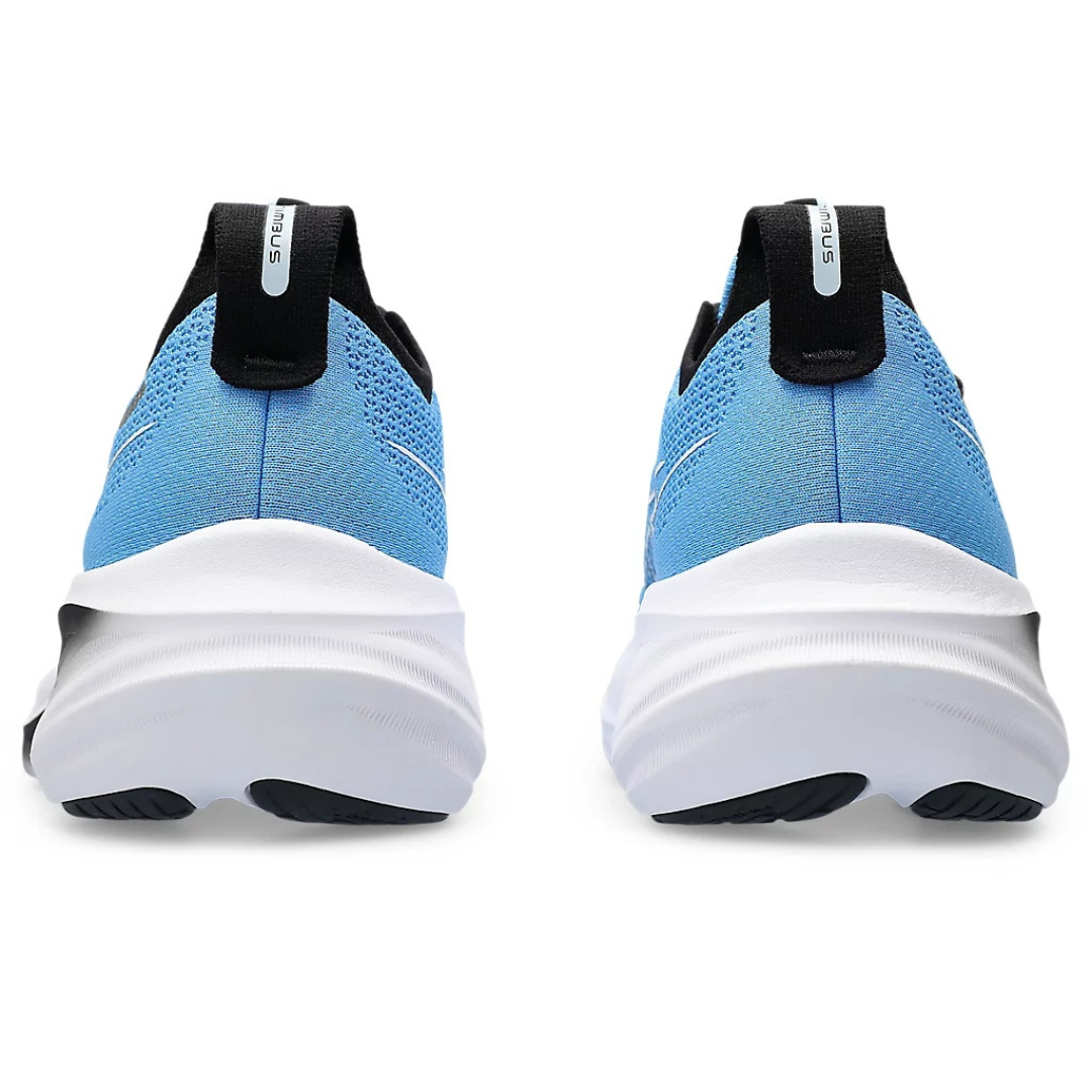 Tênis Asics Gel - Nimbus 26 - Azul com Branco e Preto