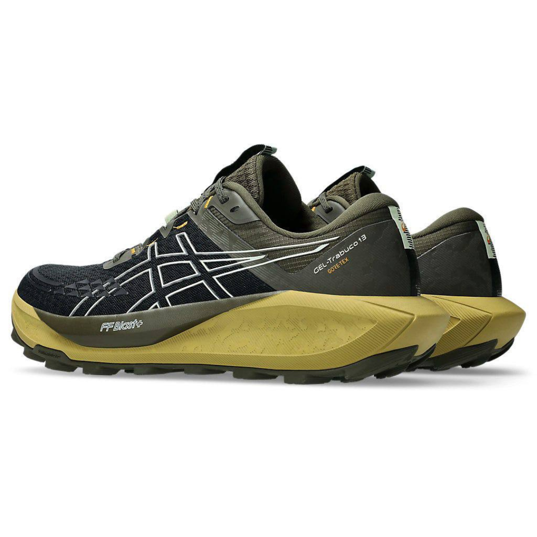 Tênis Asics Gel Trabuco 13 - Preto/Verde Oliva