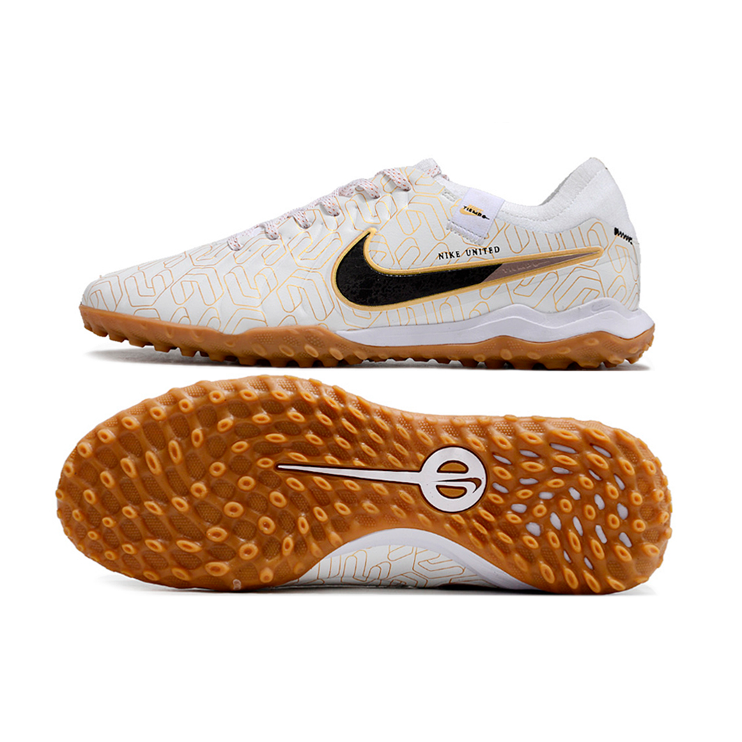 Chuteira Nike Tiempo Legend 10 Society Pro United Golden