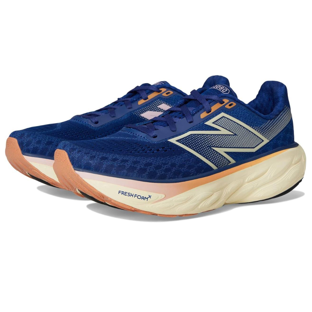 Tênis New Balance Fresh Foam X 1080 V14 - Azul/Laranja