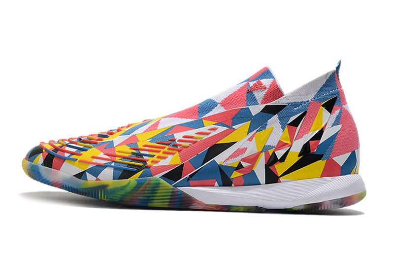 Chuteira Adidas Predator Edge + Futsal Geometric