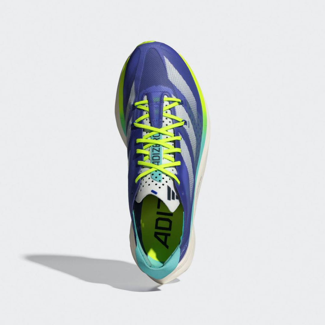 Tênis Adidas Adizero Adios Pro 3 - Azul Royal/Verde Neon