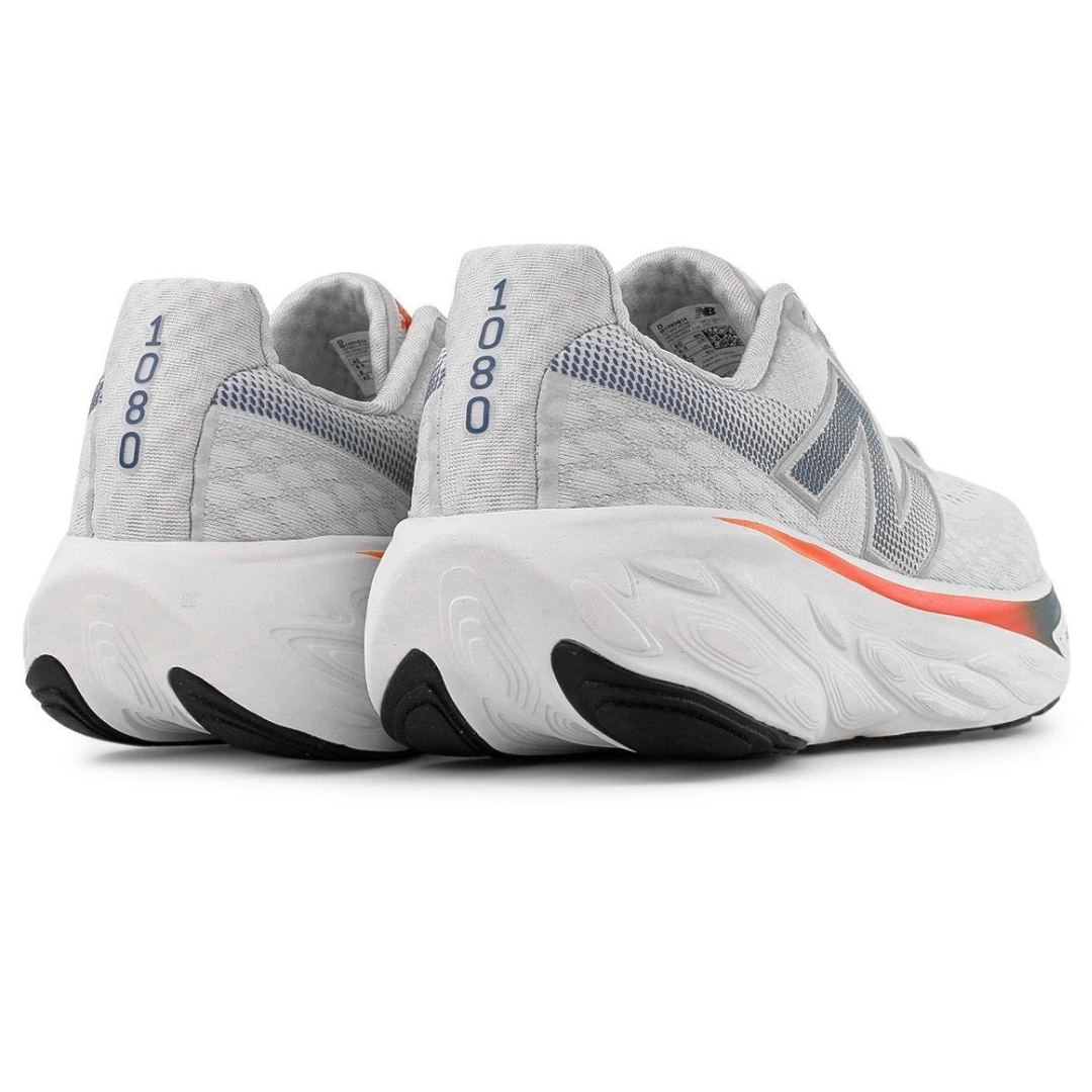Tênis New Balance Fresh Foam X 1080 V14 - Cinza/Coral