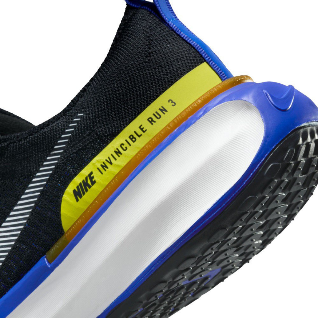 Tênis Nike Invincible Run 3 - Preto/Azul