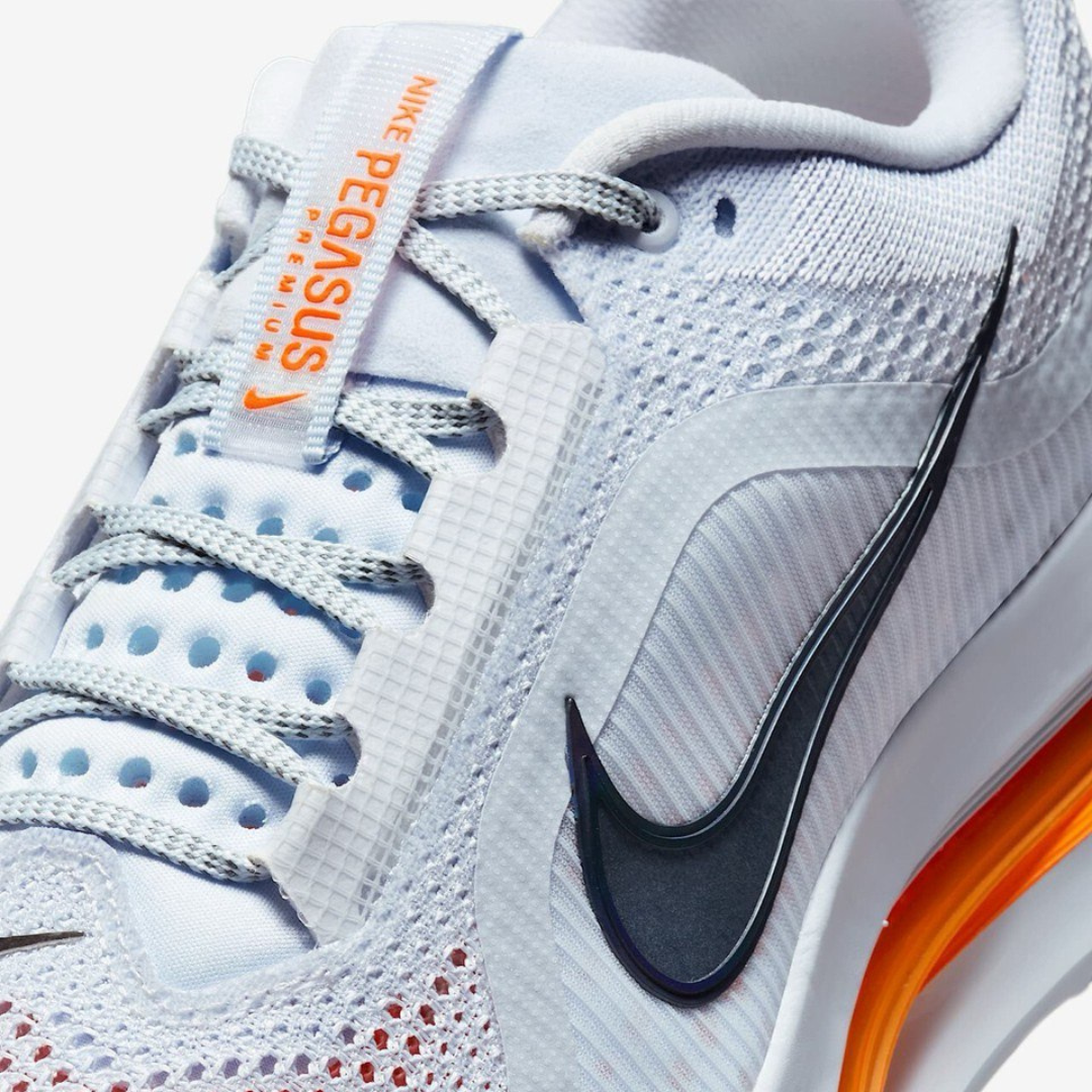 Tênis Nike Pegasus Premium - Cinza Futebol/Laranja