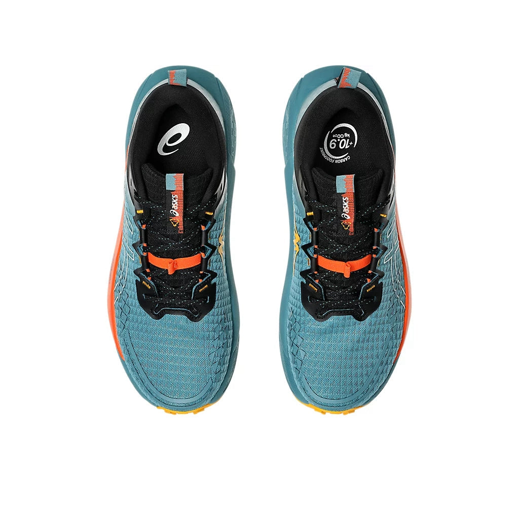 Tênis Asics Gel Trabuco 13 - Azul Atlântida/Laranja
