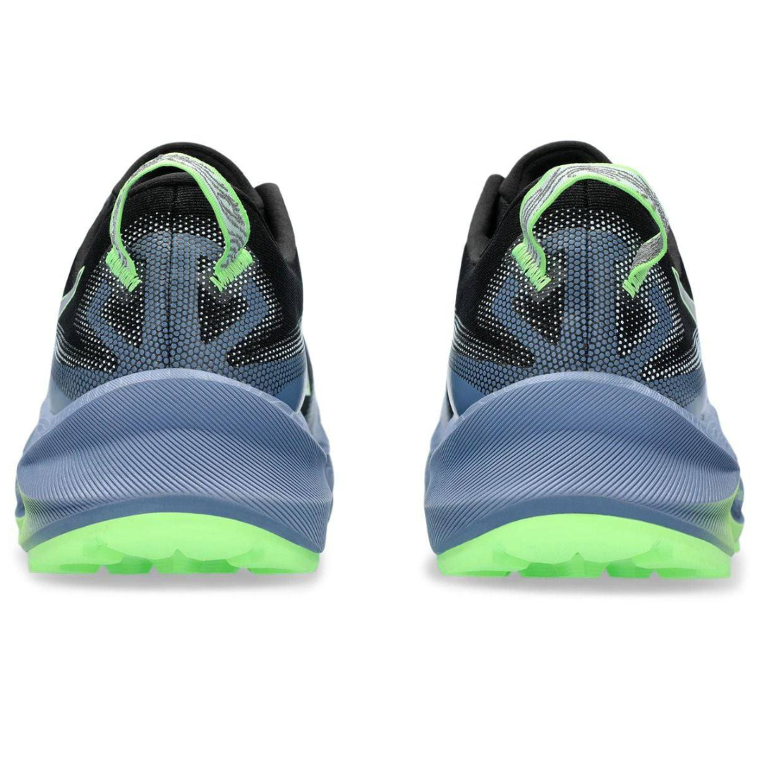 Tênis Asics Trabuco Max 3 - Preto/Azul/Verde