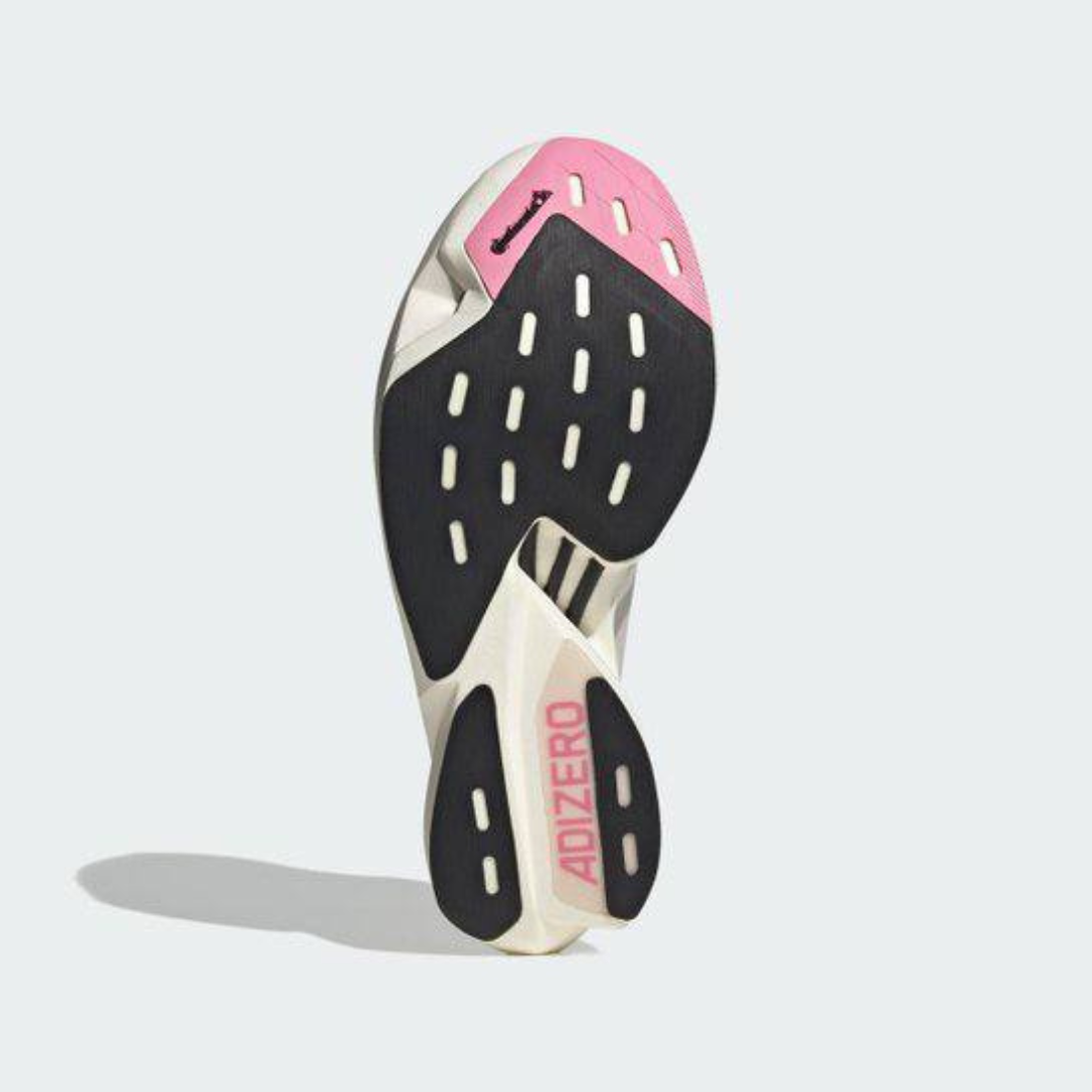 Tênis Adidas Adizero Adios Pro 3 - Branco/Rosa Claro