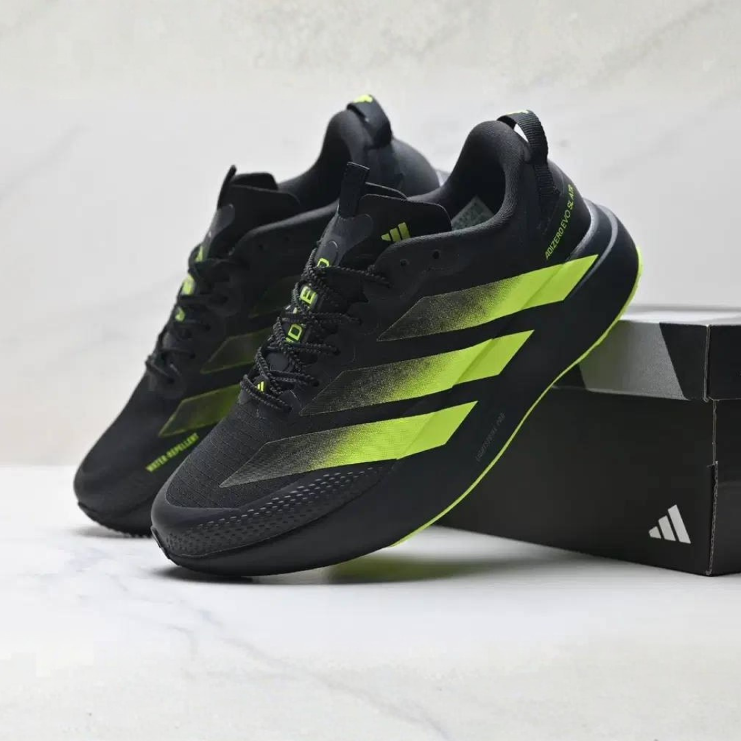 Tênis Adidas Adizero EVO SL ATR - Preto/Verde Neon