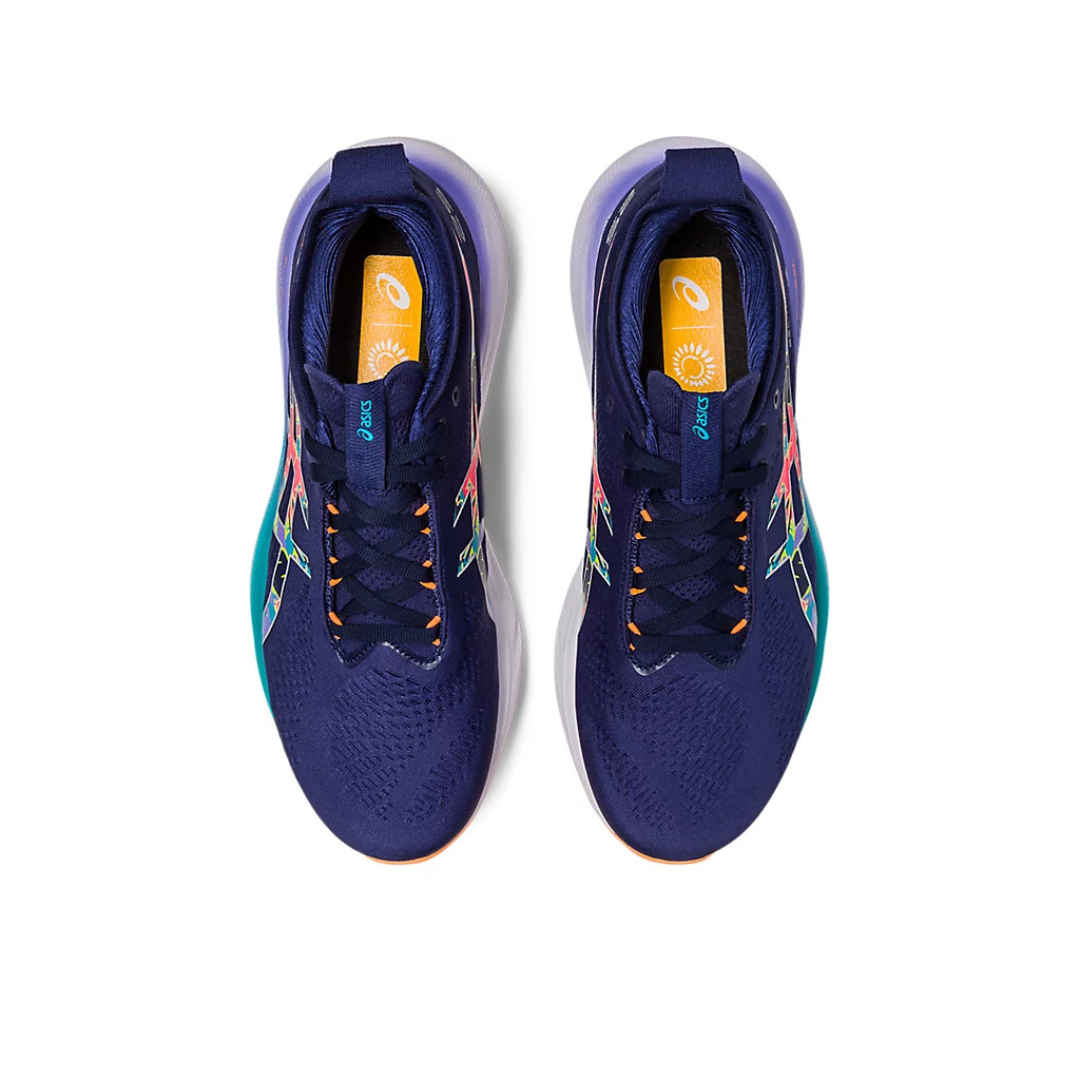 Tênis Asics Gel - Nimbus™ 25 - Azul/Lite Show