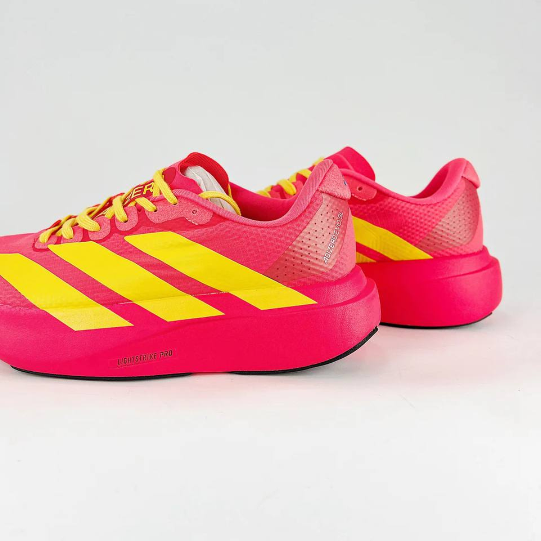 Tênis Adidas Adizero EVO SL - Vermelho/Amarelo