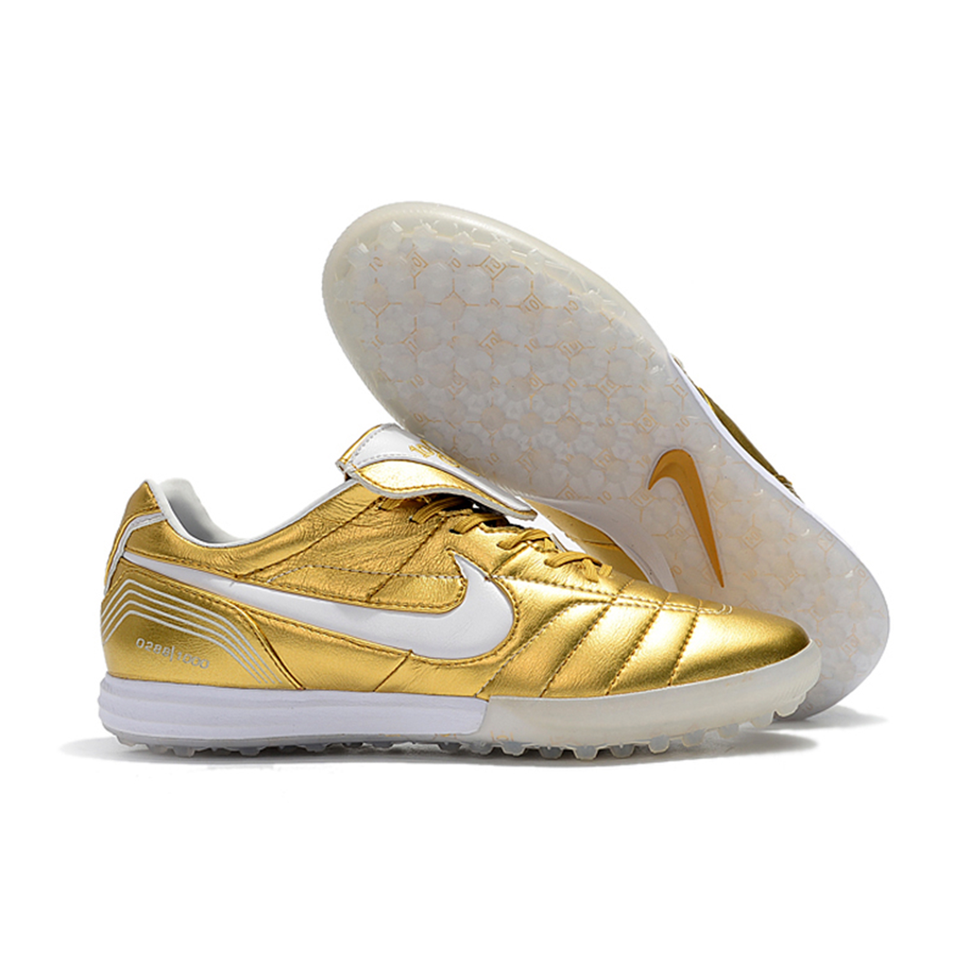 Chuteira Nike Tiempo Legend 7 Elite Society R10 - Gold