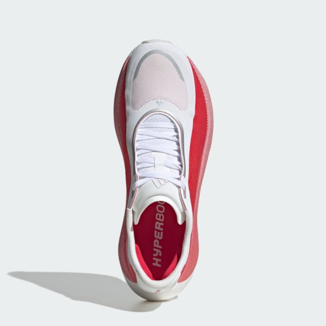 Tênis Adidas Hyperboost Edge - Branco/Vermelho