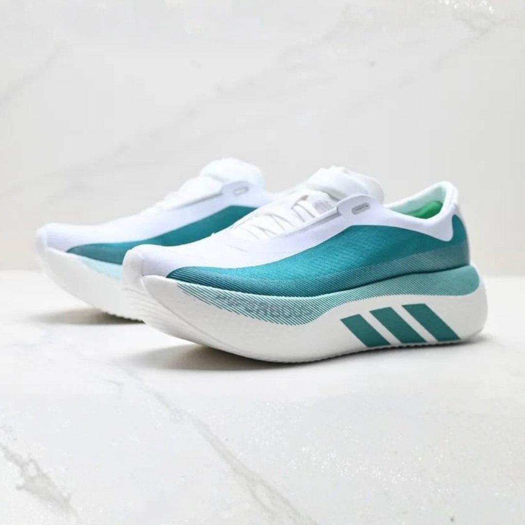 Tênis Adidas Hyperboost Edge - Branco/Verde Escuro