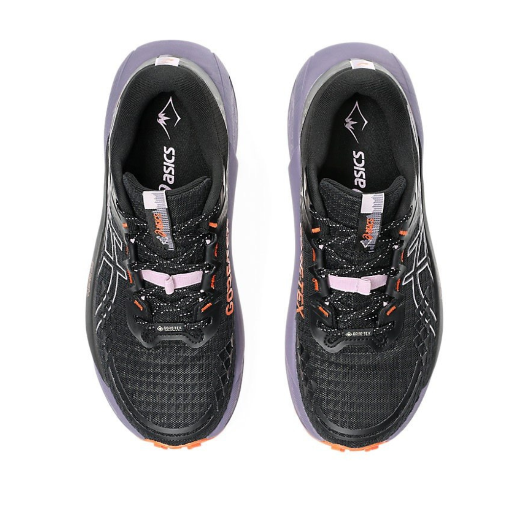Tênis Asics Gel Trabuco 13 - Preto/Laranja/Roxo