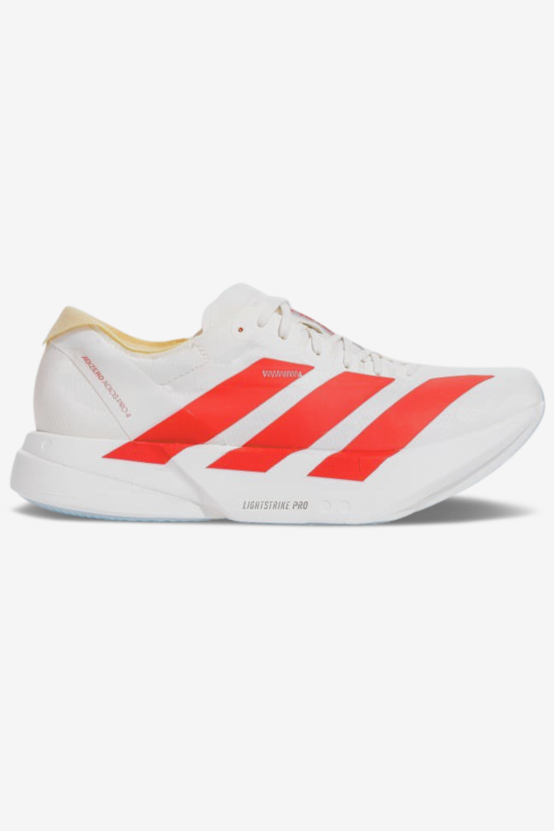 Tênis Adidas Adizero Adios Pro 4 Bege/Vermelho