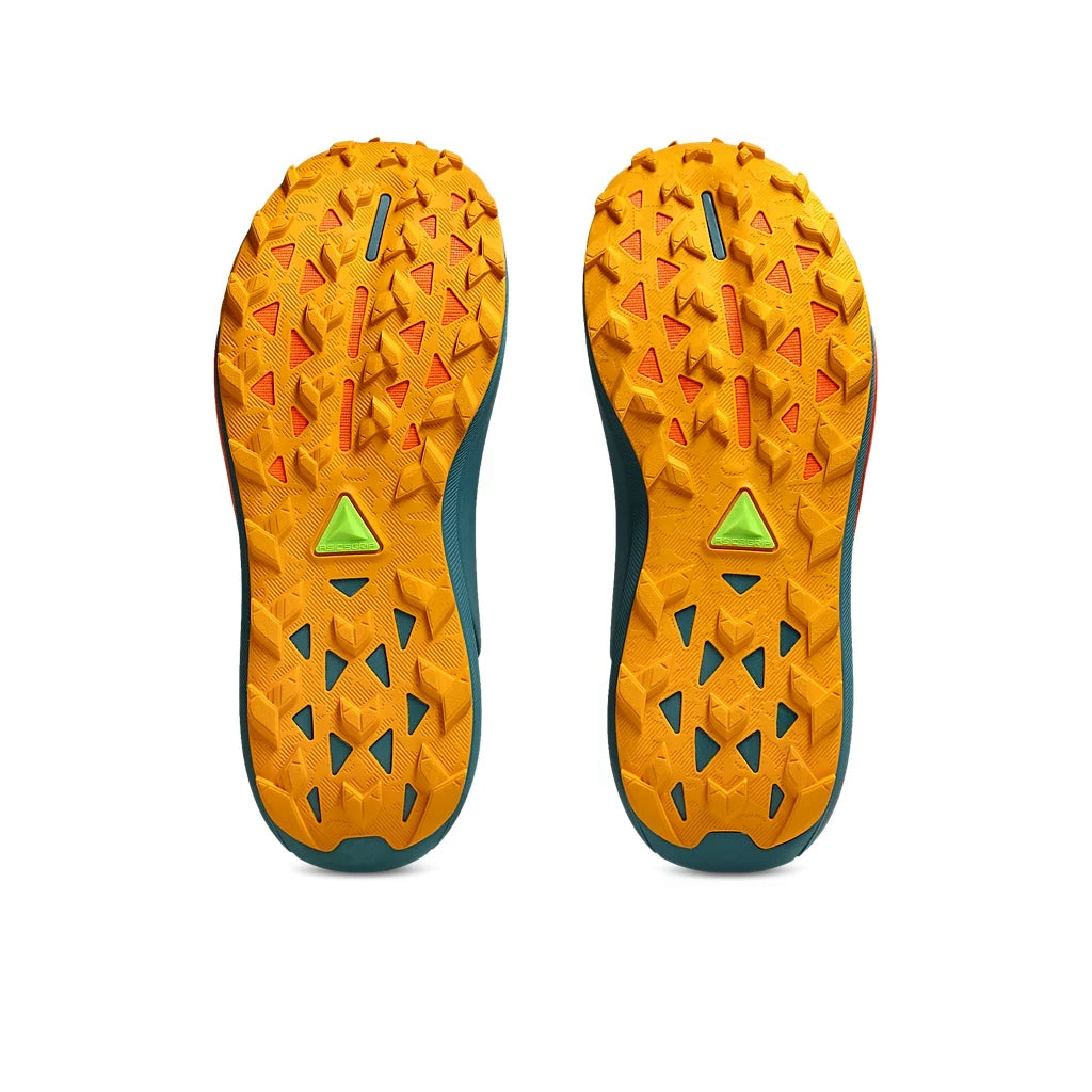 Tênis Asics Gel Trabuco 13 - Azul Atlântida/Laranja