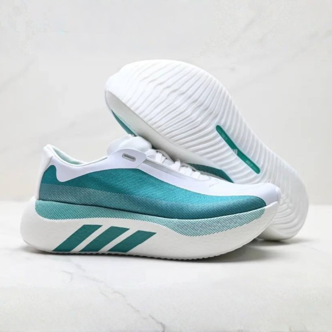 Tênis Adidas Hyperboost Edge - Branco/Verde Escuro