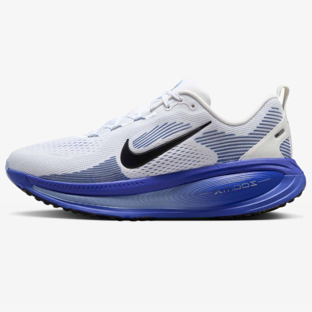 Tênis Nike Vomero 18 - Branco/Azul Marinho