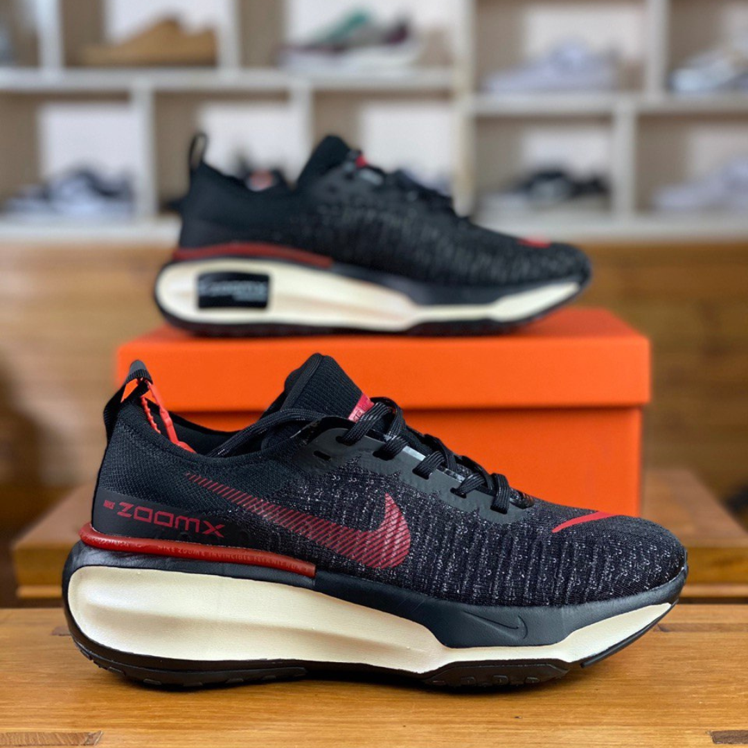 Tênis Nike Invincible Run 3 Preto Vermelho