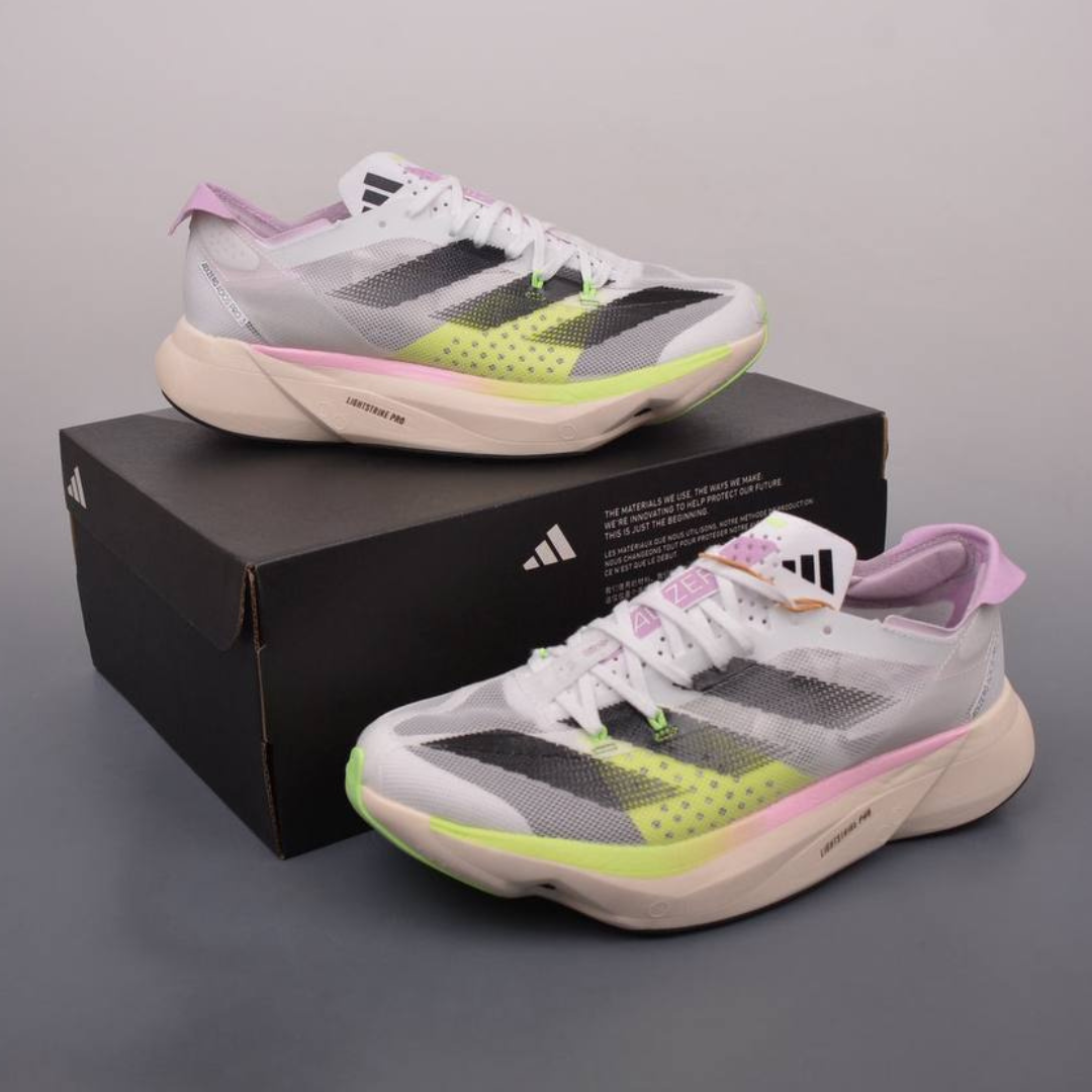 Tênis Adidas Adizero Adios Pro 3 - Branco/Verde