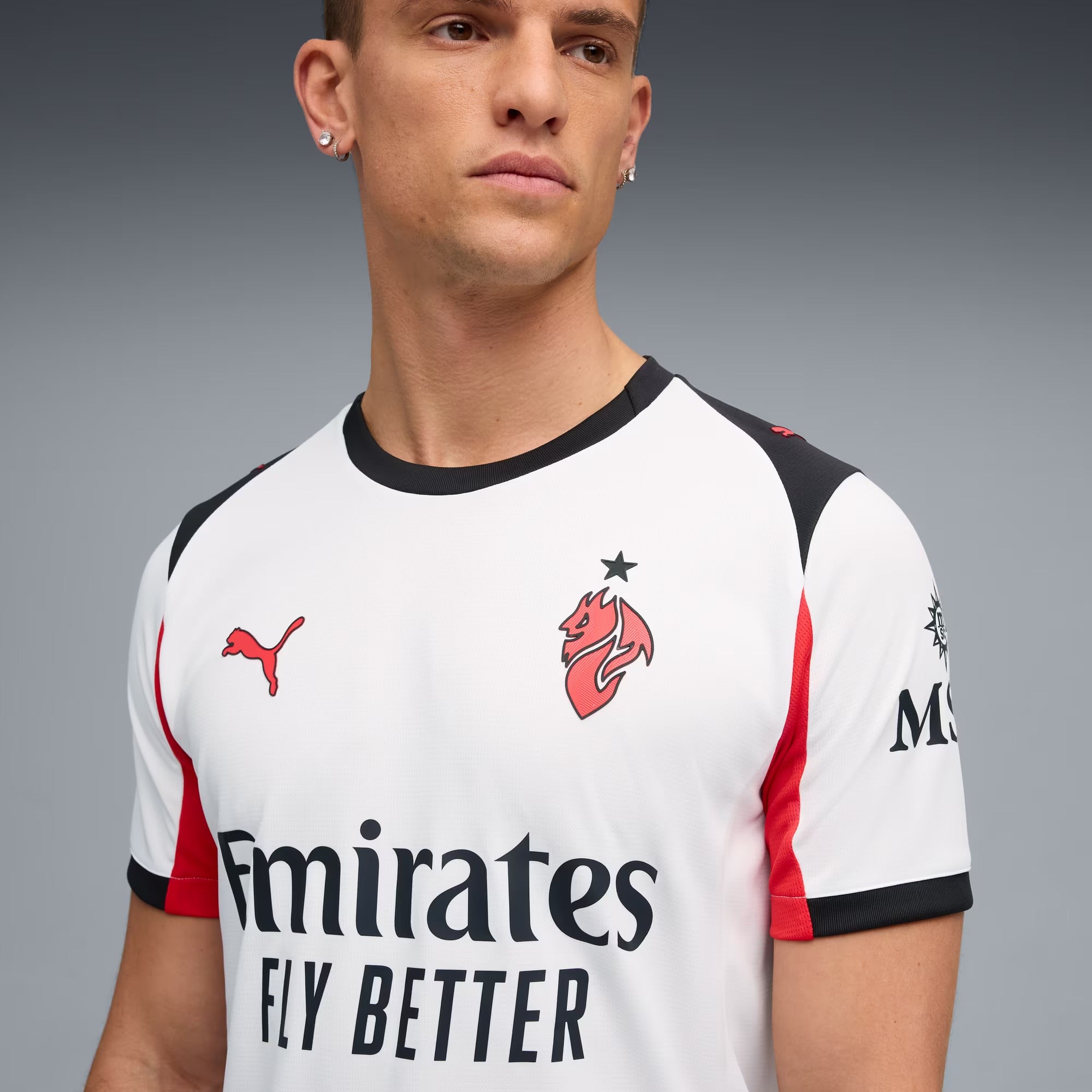 Camisa Puma AC Milan 2025/26 II Torcedor