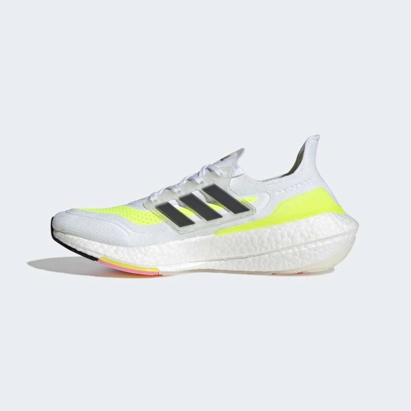 Tênis Adidas Ultraboost 21 Cloud White Volt