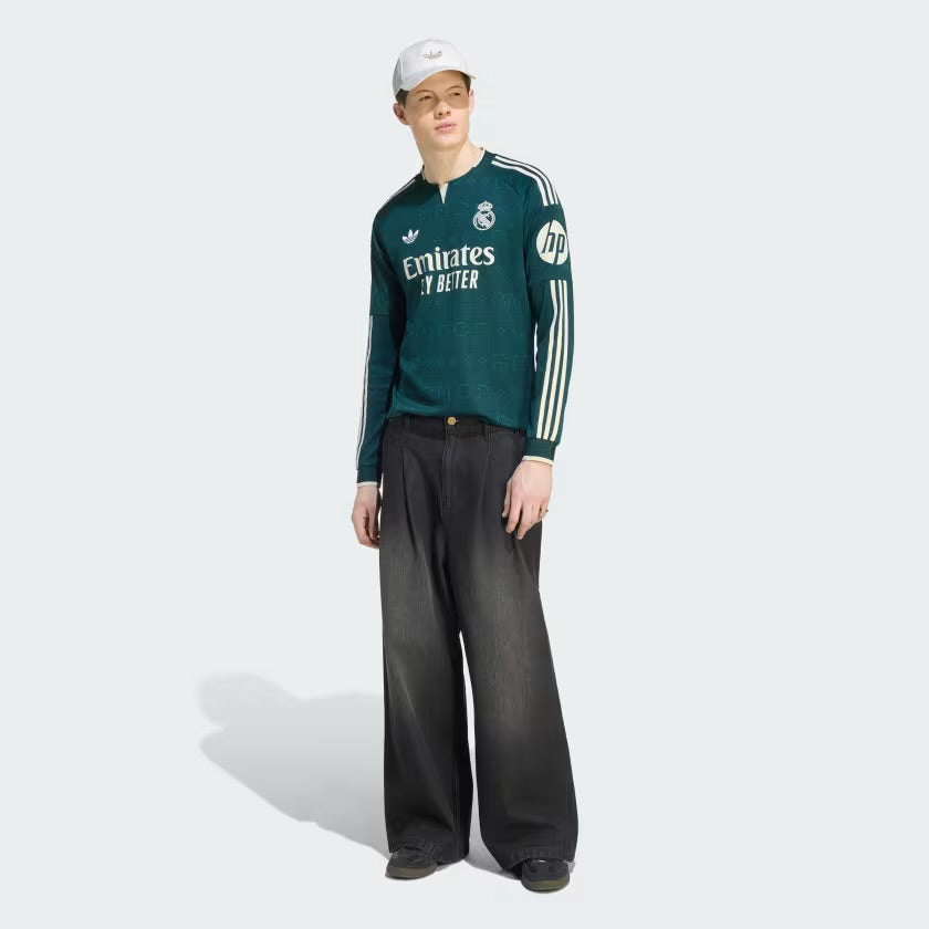 Camisa adidas Real Madrid 2026/27 II Torcedor Manga Longa