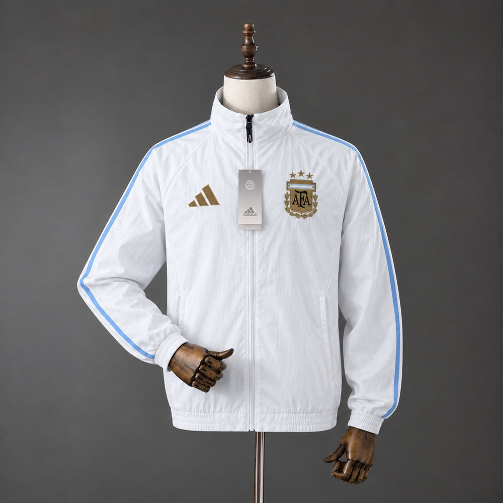 Jaqueta Corta Vento Argentina 2026 Adidas