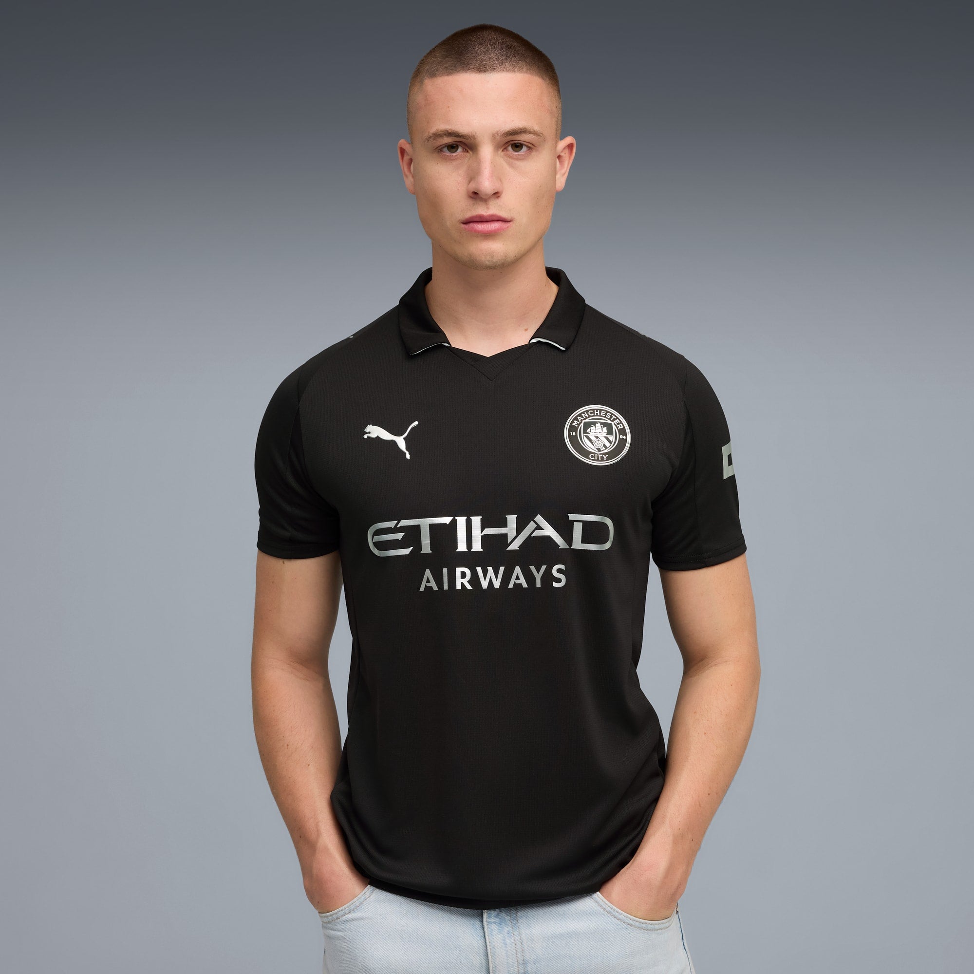 Camisa Puma Manchester City 2025/26 II Torcedor