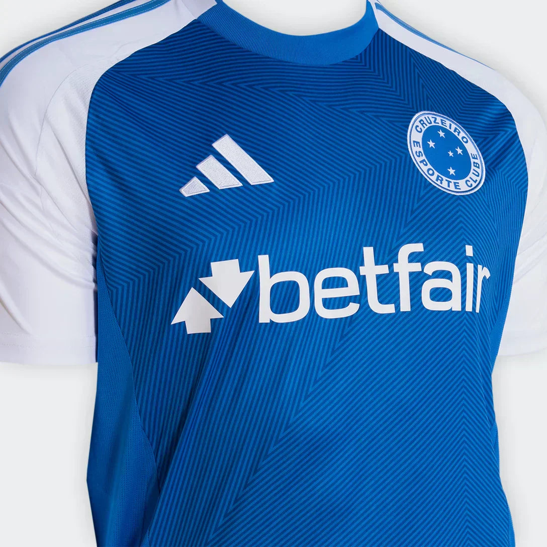 Camisa Adidas Cruzeiro 2025/26 I KAIKI N° 6