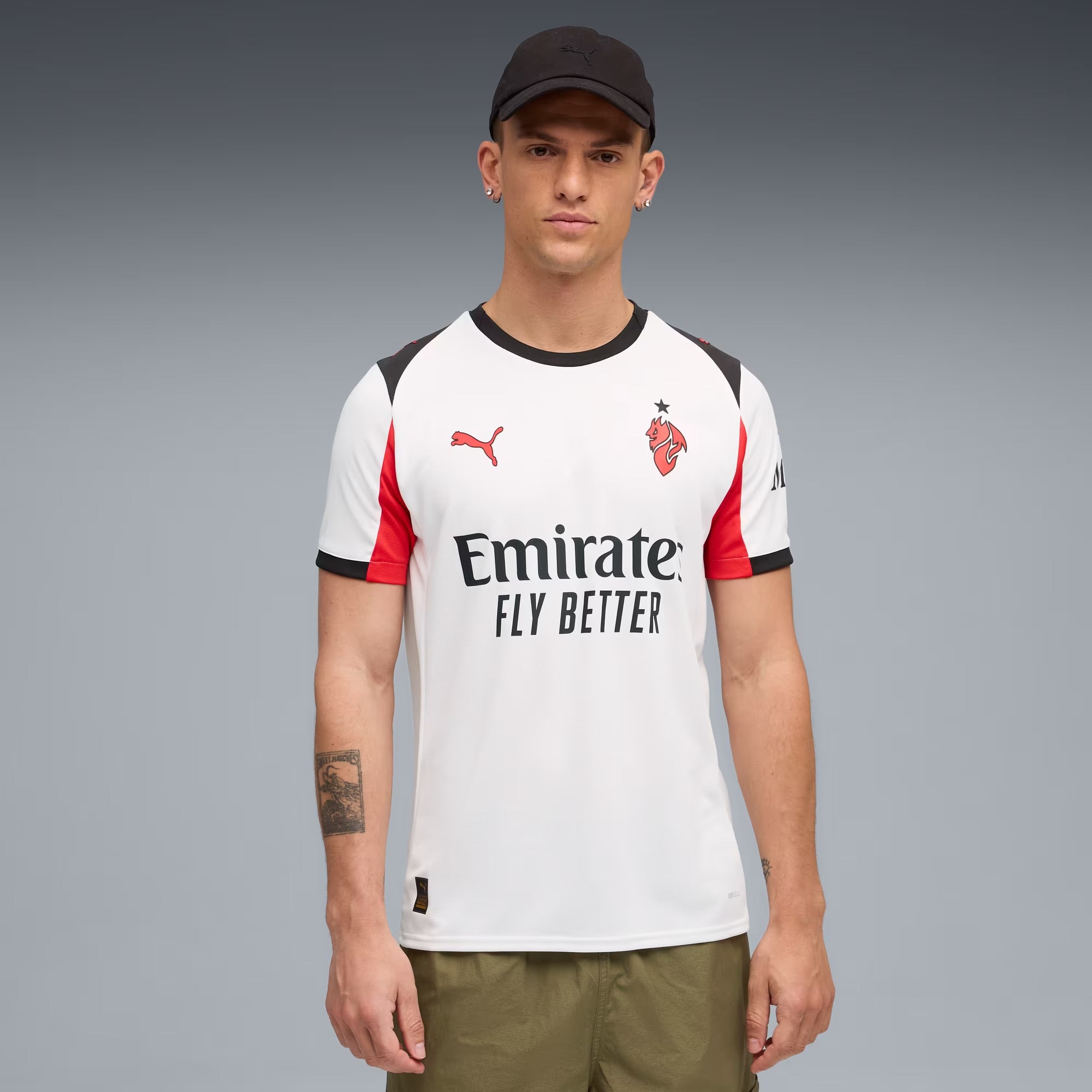 Camisa Puma AC Milan 2025/26 II Torcedor