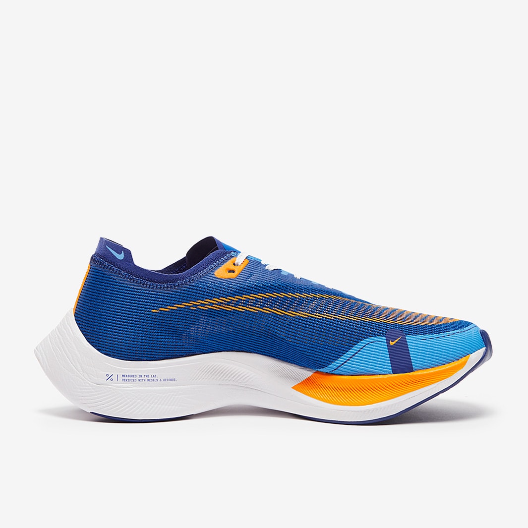 Tênis Nike Air Zoom Vaporfly Next% 2 Game Royal Vivid Orange