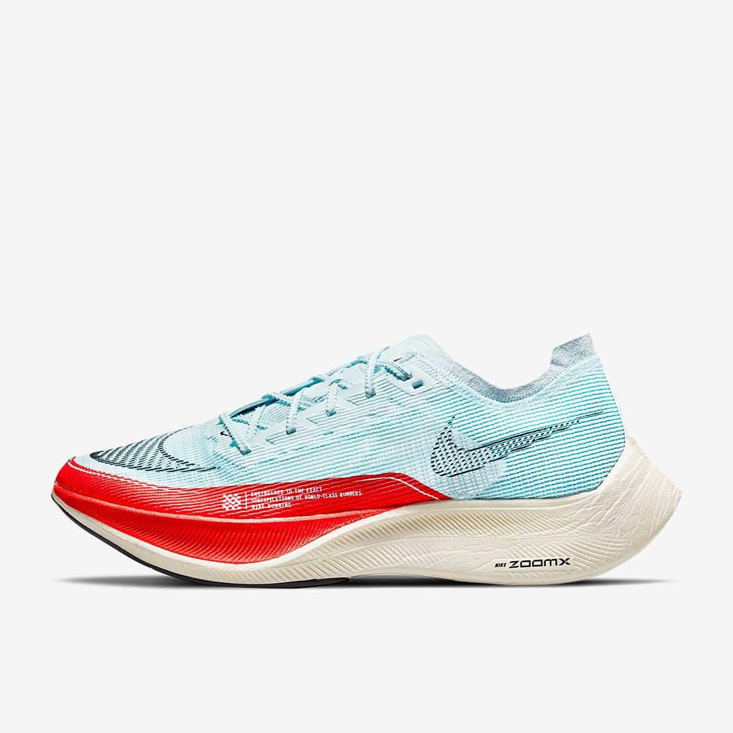 Tênis Nike Air Zoom Vaporfly Next% 2 Glacier Blue Red-Pale Ivory