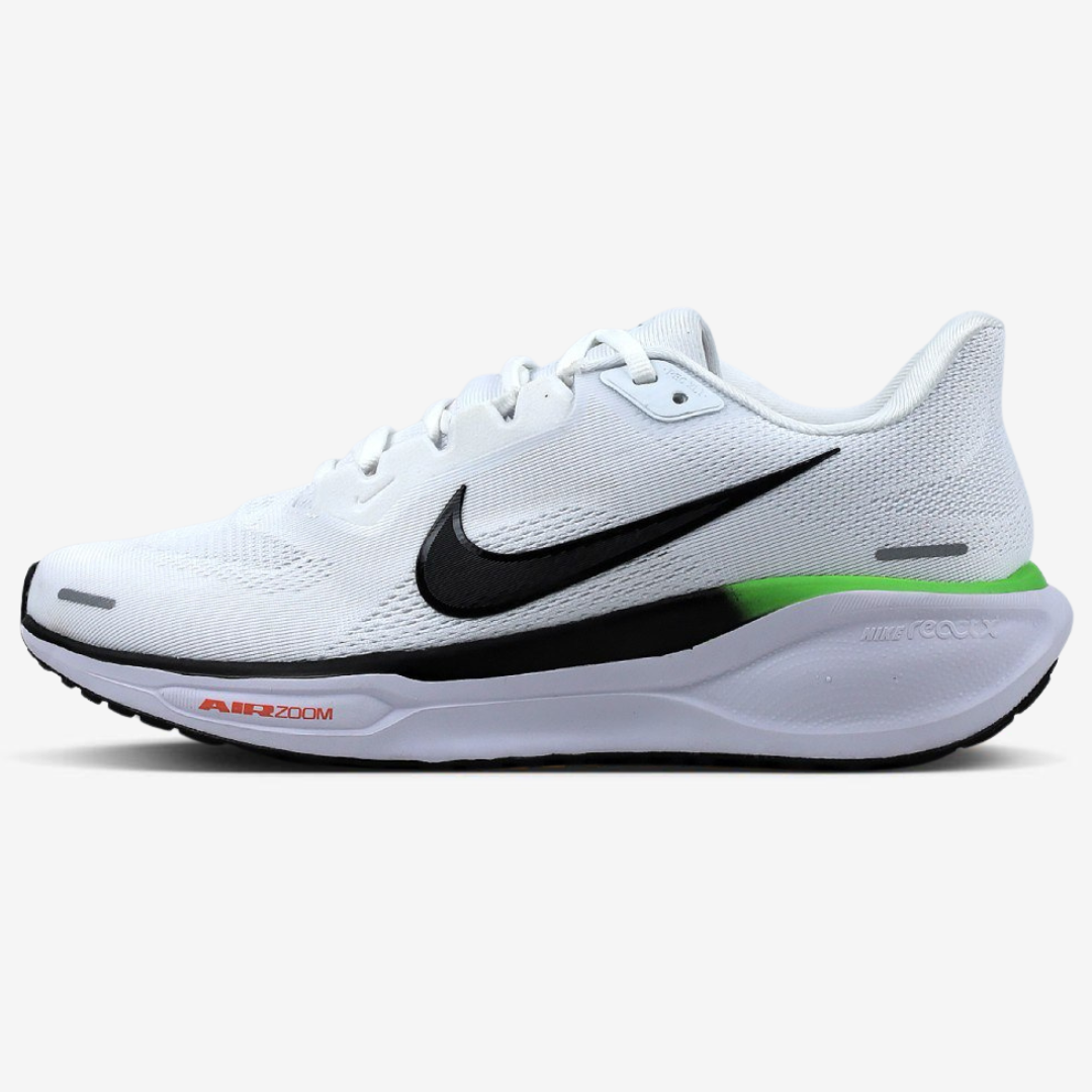 Tênis Nike Air Zoom Pegasus 41 - Branco/Preto/Verde