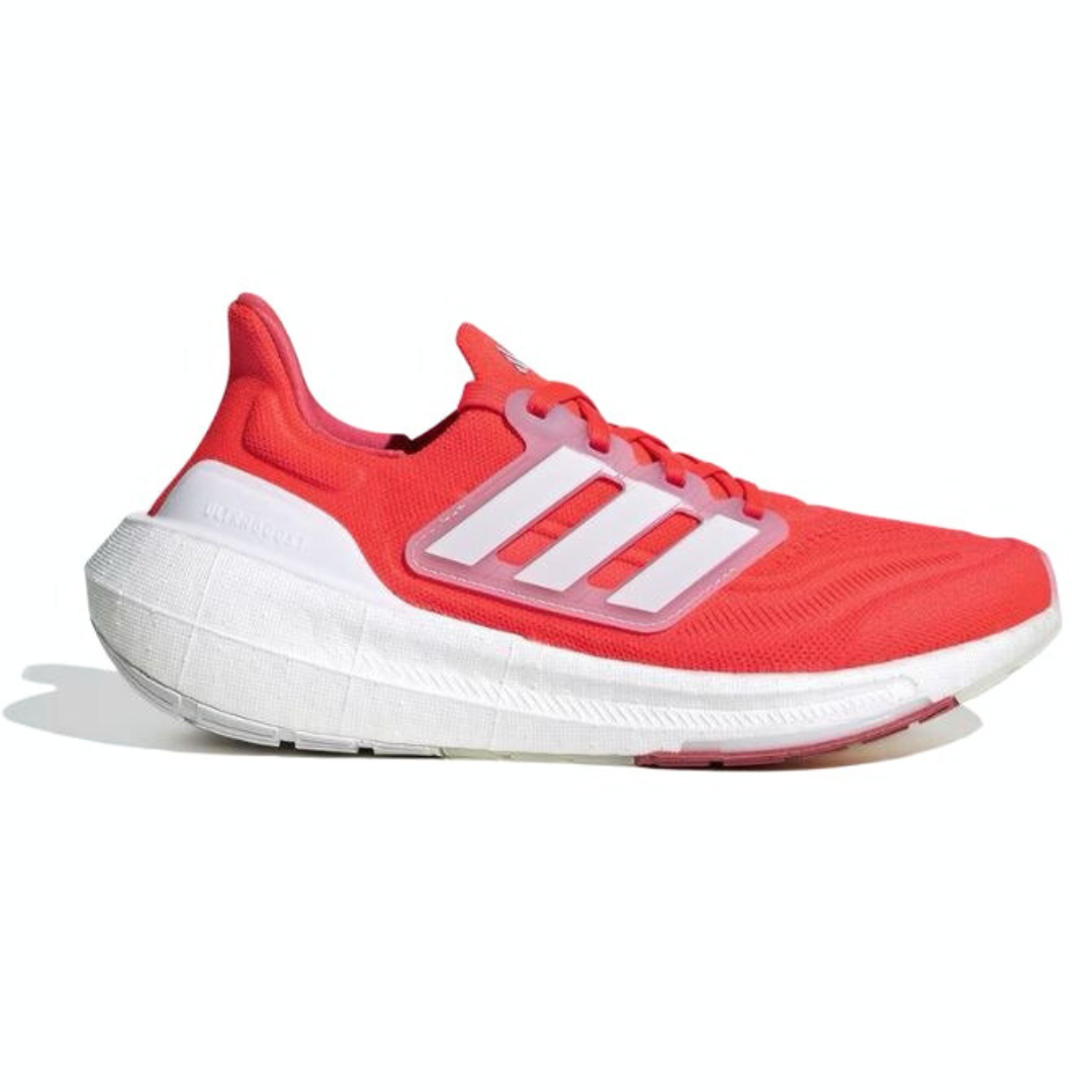 Tênis Adidas Ultraboost Light 23 Vermelho com Branco