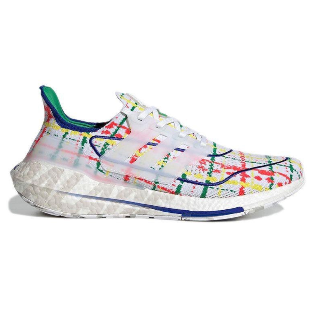 Tênis Adidas Ultraboost 21 White Multicolor